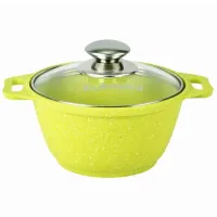 Cratiță Kukmara К11TSL 1l Aluminiu / Lime