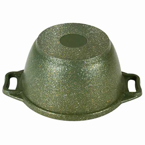 Кастрюля Kukmara К11TSML 1л Алюминий / Зеленый photo 3