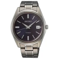 Ceas de mână pentru bărbați Seiko SUR373P1 Cuarț / 40 mm