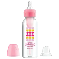 Бутылочка для кормления Dr. Brown's Options+ Для девочек / 0.27л / Розовый