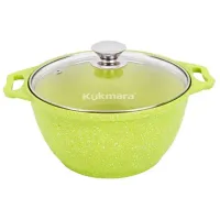 Cratiță Kukmara К21TSL 2l Aluminiu / Lime