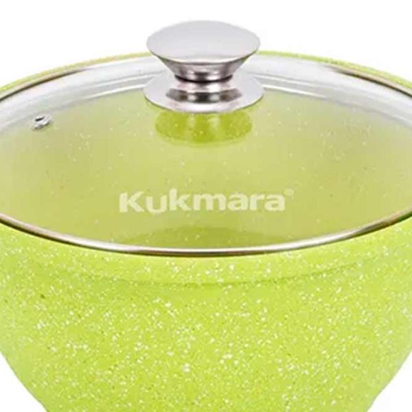 Cratiță Kukmara К21TSL 2l Aluminiu / Lime photo 3 Cratiță Kukmara К21TSL 2l Aluminiu / Lime photo 3