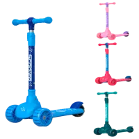 Детский трёхколёсный самокат Scooter BW603 (BW603) 50 кг/ Разноцветный