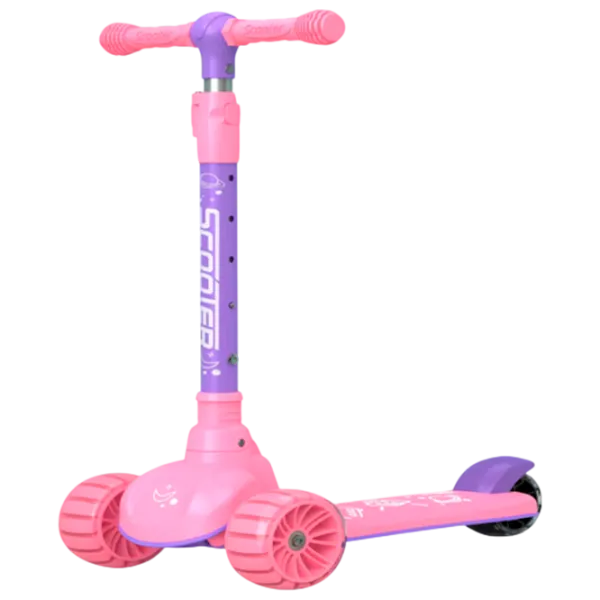 Trotinetă pentru copii cu trei roți Scooter BW603 (BW603) 50 kg/ Multicolor photo 4 Trotinetă pentru copii cu trei roți Scooter BW603 (BW603) 50 kg/ Multicolor photo 4