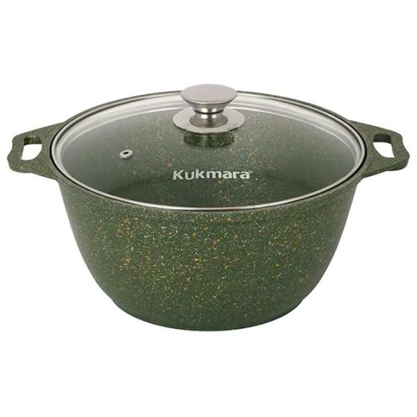 Cratiță Kukmara К31TSML 3l Aluminiu / Green photo 1