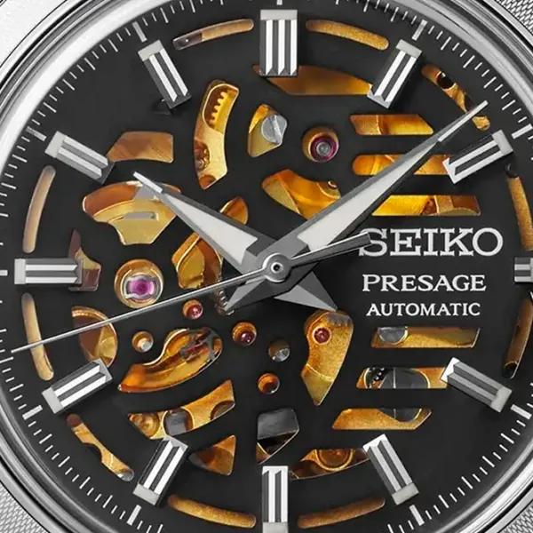 Ceas de mână pentru bărbați Seiko SSA461J1 Mecanic / 40 mm photo 2