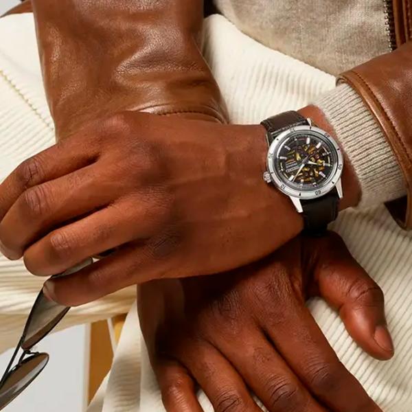 Ceas de mână pentru bărbați Seiko SSA461J1 Mecanic / 40 mm photo 3