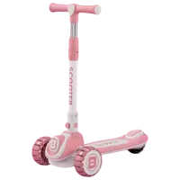 Trotinetă pentru copii cu trei roți Scooter BW668 (BW668) 50 kg/ Multicolor photo 2