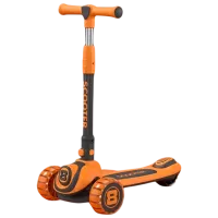 Trotinetă pentru copii cu trei roți Scooter BW668 (BW668) 50 kg/ Multicolor photo 3
