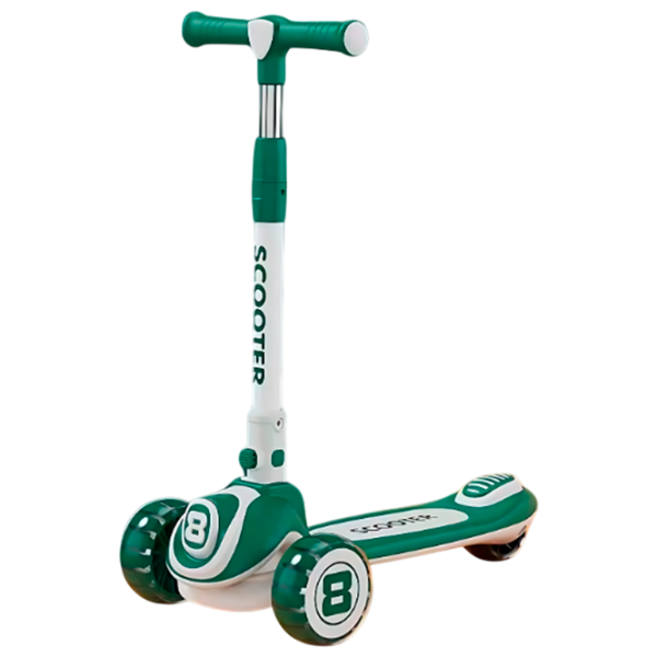 Trotinetă pentru copii cu trei roți Scooter BW668 (BW668) 50 kg/ Multicolor photo 4 Trotinetă pentru copii cu trei roți Scooter BW668 (BW668) 50 kg/ Multicolor photo 4