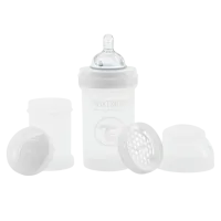 Бутылочка для кормления U-GROW 78018 Унисекс / 0.33л / Белый