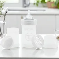 Бутылочка для кормления U-GROW 78018 Унисекс / 0.33л / Белый photo 5