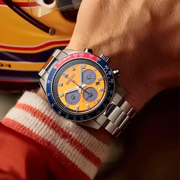 Ceas de mână pentru bărbați Seiko SSC947P1 Cuarț / 41 mm photo 2