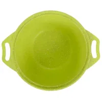 Кастрюля Kukmara К31TSL 3л Алюминий / Лаймовый photo 4