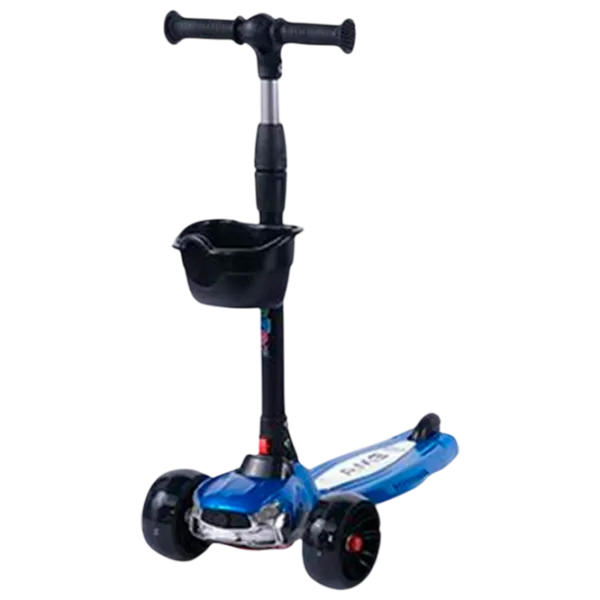 Trotinetă pentru copii cu trei roți Scooter 2100004-6P (2100004-6P) 50 kg/ Multicolor photo 2