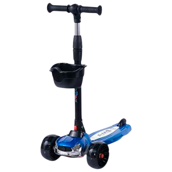 Trotinetă pentru copii cu trei roți Scooter 2100004-6P (2100004-6P) 50 kg/ Multicolor photo 2