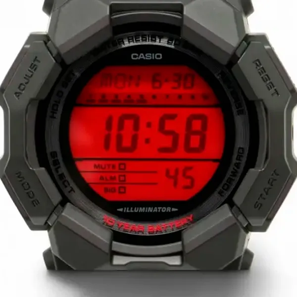 Наручные часы для мужчин Casio GD-010BBR-1ER Кварцевый / 52 мм photo 4
