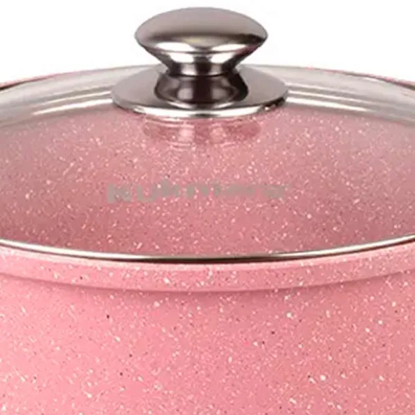 Cratiță Kukmara К41TSR 4l Aluminiu / Pink photo 2