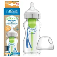 Бутылочка для кормления Dr. Brown's Options+ Унисекс / 0.27л / Прозрачный photo 2