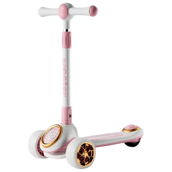 Trotinetă pentru copii cu trei roți Scooter BW618 (BW618) 50 kg/ Multicolor photo 5 Trotinetă pentru copii cu trei roți Scooter BW618 (BW618) 50 kg/ Multicolor photo 5