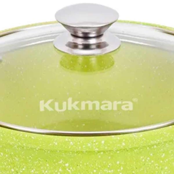 Cratiță Kukmara К41TSL 4l Aluminiu / Lime photo 2