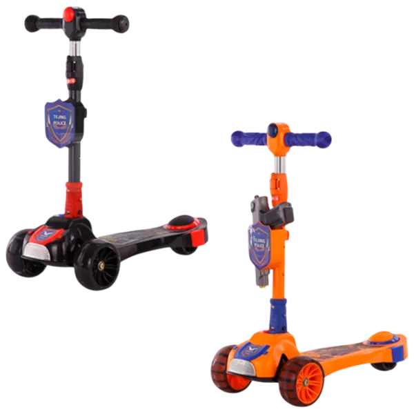 Trotinetă pentru copii cu trei roți Scooter 2610001-6P (2610001-6P) 50 kg/ Multicolor photo 1