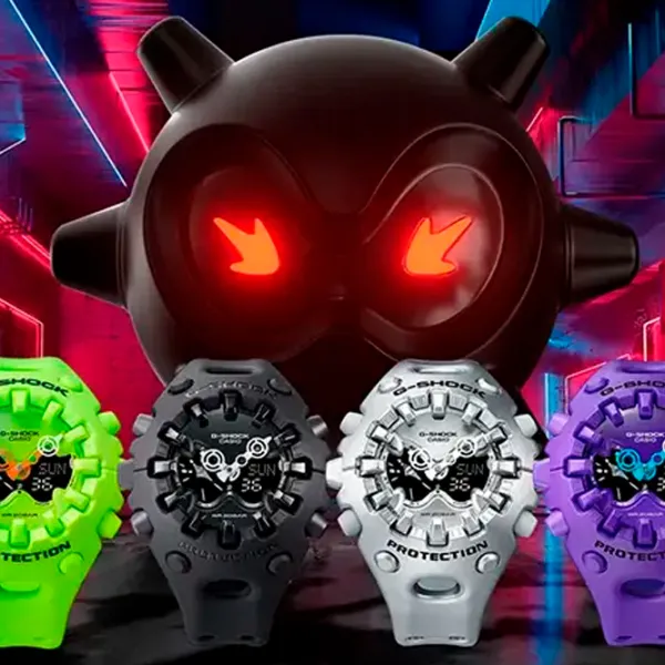 Наручные часы унисекс Casio GA-V01A-8AER Кварцевый / 58 мм photo 3