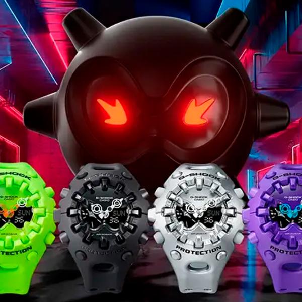 Наручные часы унисекс Casio GA-V01A-8AER Кварцевый / 58 мм photo 3