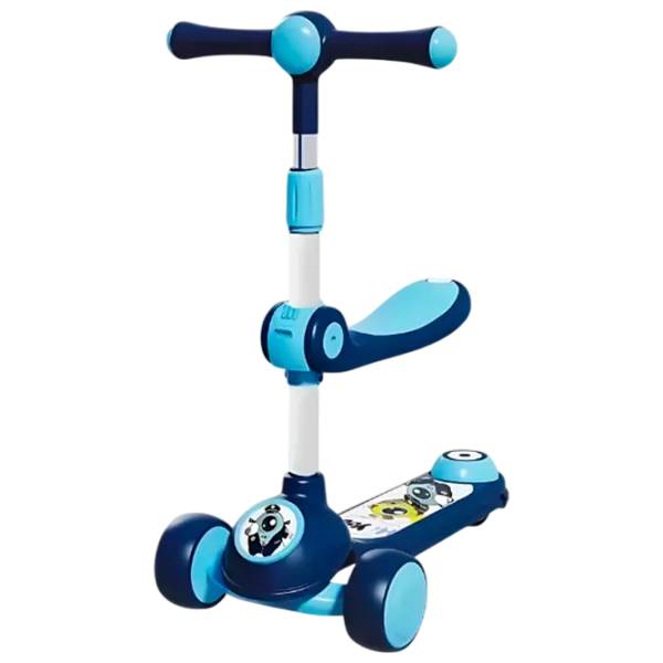 Trotinetă pentru copii cu trei roți Scooter BW638z (BW638z) 50 kg/ Multicolor photo 2 Trotinetă pentru copii cu trei roți Scooter BW638z (BW638z) 50 kg/ Multicolor photo 2