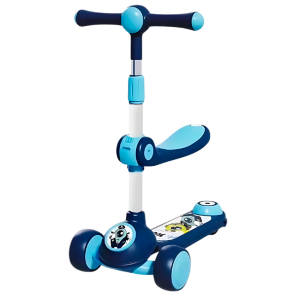 Trotinetă pentru copii cu trei roți Scooter BW638z (BW638z) 50 kg/ Multicolor photo 2 Trotinetă pentru copii cu trei roți Scooter BW638z (BW638z) 50 kg/ Multicolor photo 2