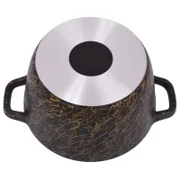 Кастрюля Kukmara КЧЗ25А 2.5л Алюминий / Черный photo 3