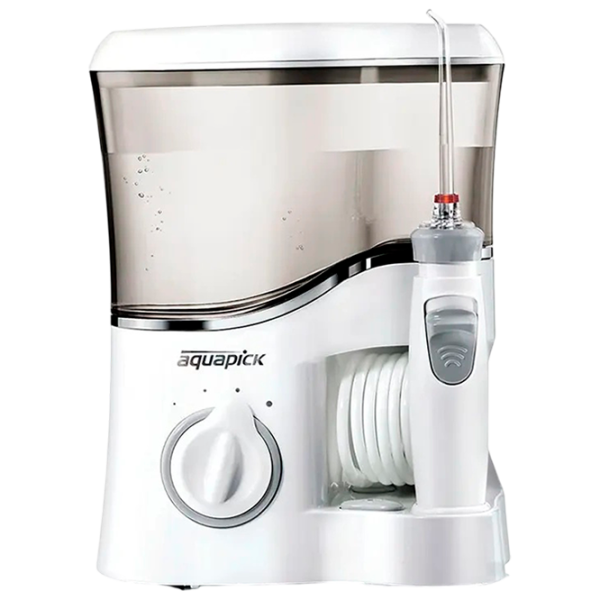Irigator bucal Aquapick AQ-350 + Toothpaste AQ-33 Cu impuls / White photo 1 Irigator bucal Aquapick AQ-350 + Toothpaste AQ-33 Cu impuls / White photo 1