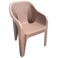Садовый стул Heniver Rambo Пластик / Пластик / Капучино 