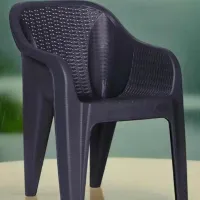 Scaun de grădină Heniver Rambo Plastic / Plastic / Antracit photo 2