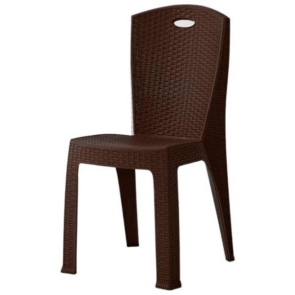 Садовый стул Heniver Paris Пластик / Пластик / Коричневый Brown photo 1 Садовый стул Heniver Paris Пластик / Пластик / Коричневый Brown photo 1
