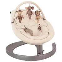 Leagăn pentru bebeluși Nuna Leaf Grow (SE10319CLOGL) 60 kg/ Beige