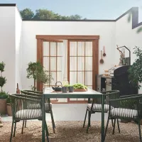 Scaun de grădină Ikea Segeron Metal / Metal / Dark Green Green photo 4
