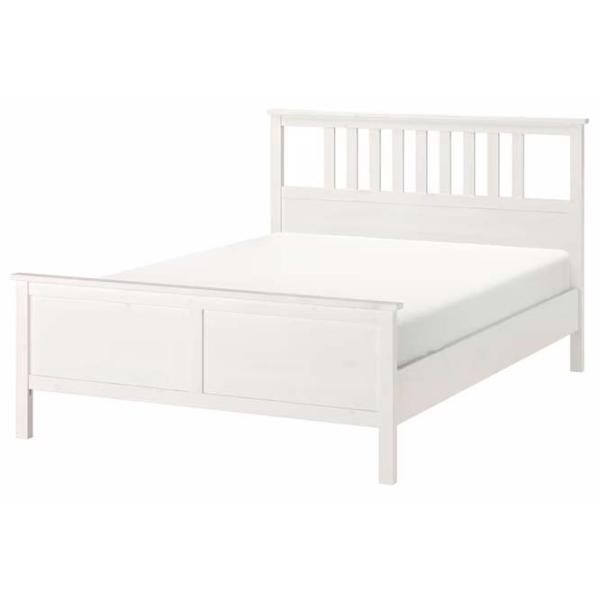 Кровать Ikea Hemnes Lonset 180 x 200 см / Шпон / Белый photo 1 Кровать Ikea Hemnes Lonset 180 x 200 см / Шпон / Белый photo 1
