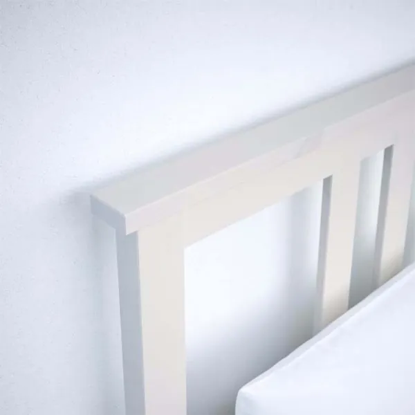 Кровать Ikea Hemnes Lonset 180 x 200 см / Шпон / Белый photo 6 Кровать Ikea Hemnes Lonset 180 x 200 см / Шпон / Белый photo 6