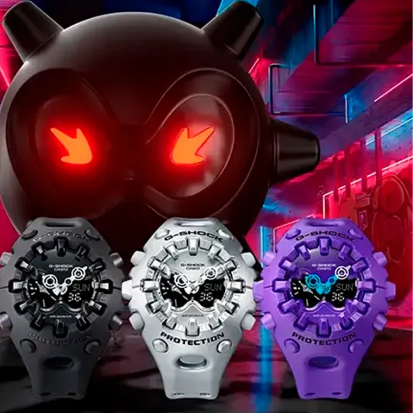 Ceas de mână unisex Casio GA-V01-2AER Cuarț / 58 mm photo 2