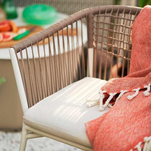 Садовый стул Ikea Segeron Металл / Металл / Белый Beige photo 3 Садовый стул Ikea Segeron Металл / Металл / Белый Beige photo 3
