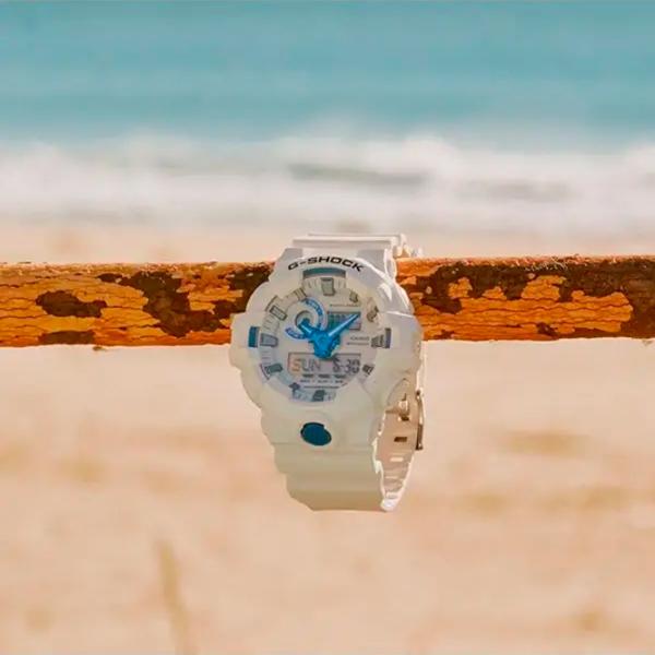 Ceas de mână unisex Casio GA-700HDS-7AER Cuarț / 53 mm photo 2