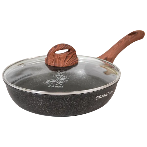 Tigaie Kukmara Granit Ultra SGO241A Universală / 24 cm / Black photo 2