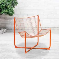 Садовый стул Ikea Skalboda Металл / Металл / Оранжевый Оранжевый photo 2