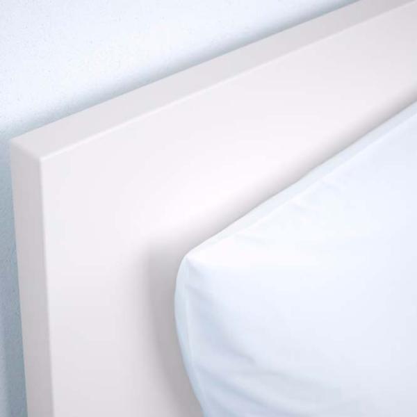 Кровать Ikea Malm/Lonset 140 x 200 см / Шпон / Белый photo 3