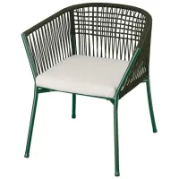 Scaun de grădină Ikea Segeron Metal / Poliester / Dark Green Green