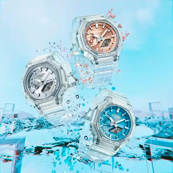 Наручные часы унисекс Casio GA-2100BM-7A8ER Кварцевый / 45 мм photo 2