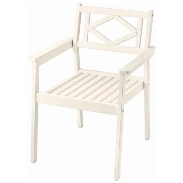 Садовый стул Ikea Bondholmen Массив / Массив / Белый White photo 1 Садовый стул Ikea Bondholmen Массив / Массив / Белый White photo 1