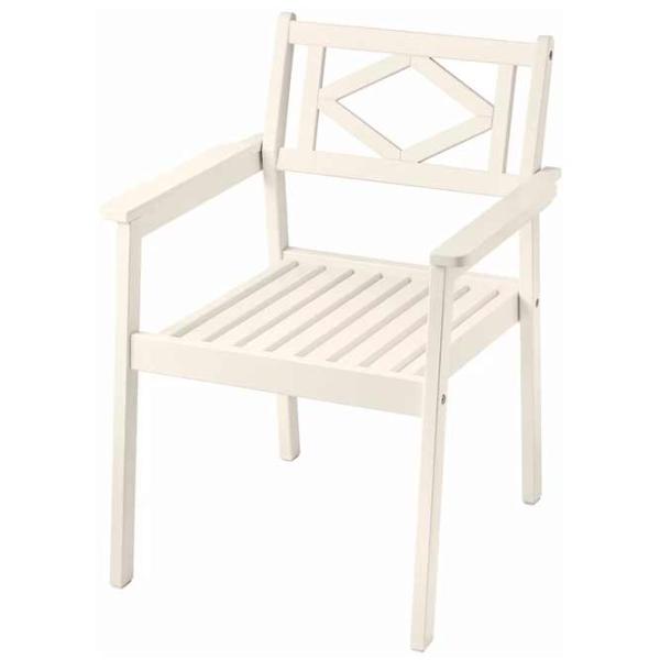 Садовый стул Ikea Bondholmen Массив / Массив / Белый White photo 1 Садовый стул Ikea Bondholmen Массив / Массив / Белый White photo 1