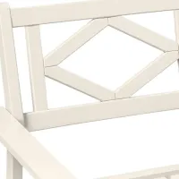 Scaun de grădină Ikea Bondholmen Masiv / Masiv / White White photo 4